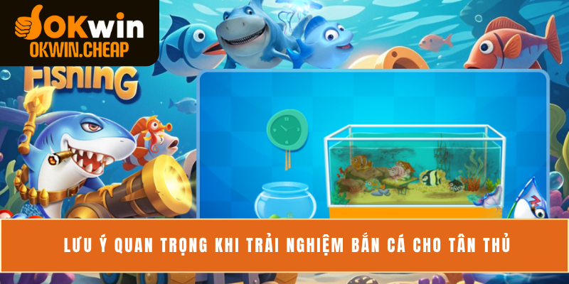 Lưu ý quan trọng khi trải nghiệm bắn cá cho tân thủ